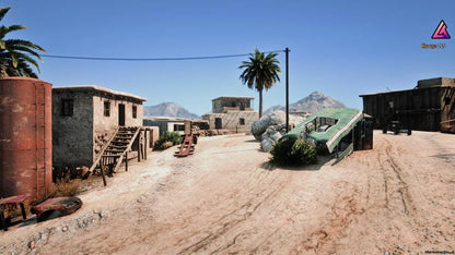 Desert Civilization | MLO / MAP | Fivem GTAV | Optimized | Drag and Drop Files | Best Quality |