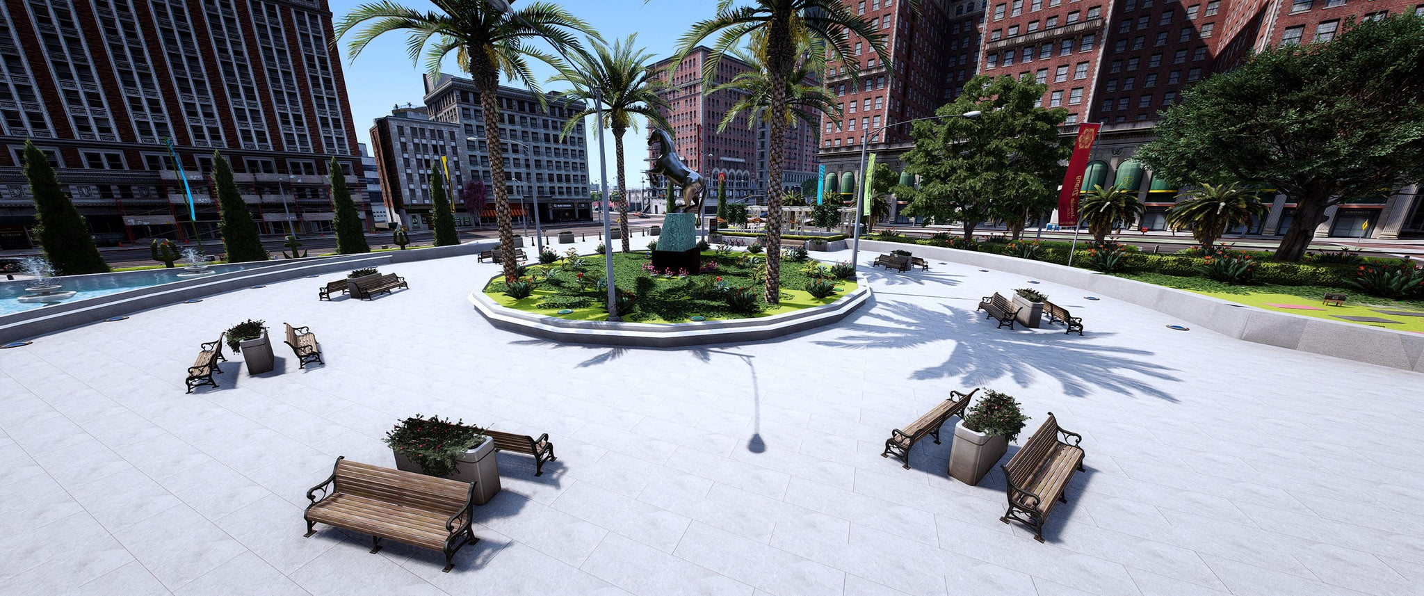 Legion Square Remastered | MLO / MAP | Fivem GTAV | Optimized | Drag and Drop Files | Best Quality |