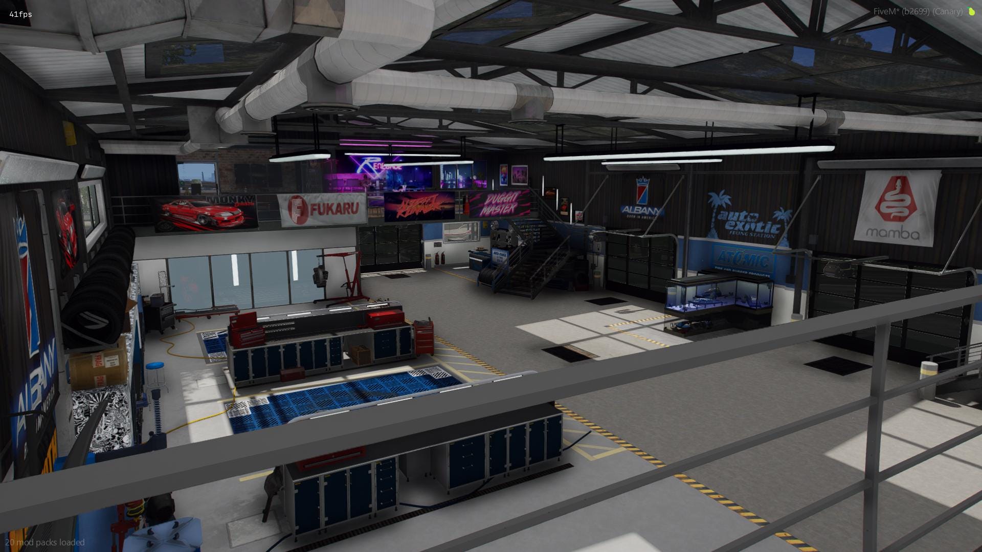 AutoExotic Mechanic | MLO / MAP | Fivem GTAV | Optimized | Drag and Drop Files | Best Quality |