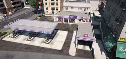 LDT Gasoline Stations | Fivem GTAV | Optimized | Drag and Drop Files | Best Quality |