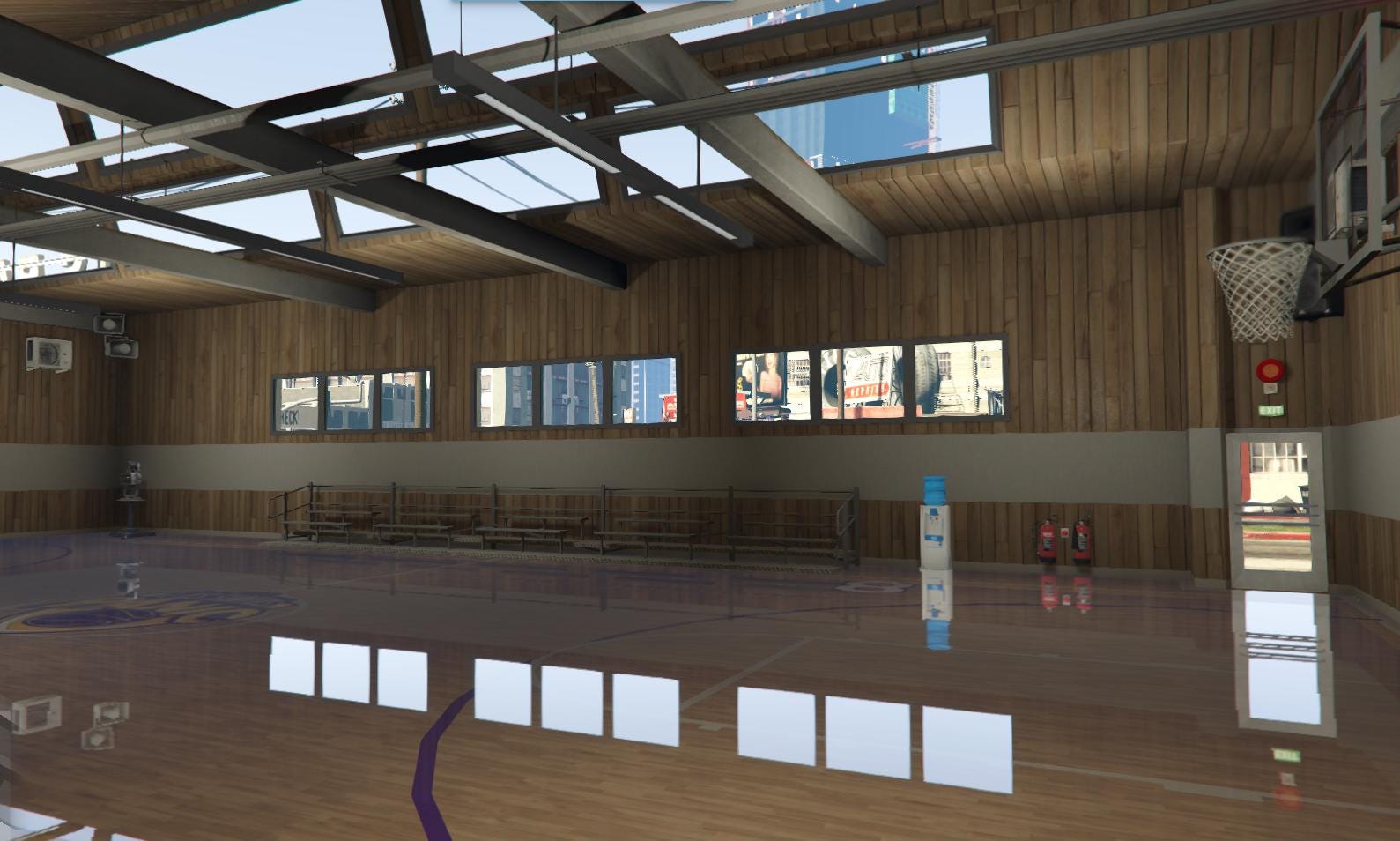 Basketball Pitch | MLO / MAP | Fivem GTAV | Optimized | Drag and Drop Files | Best Quality |