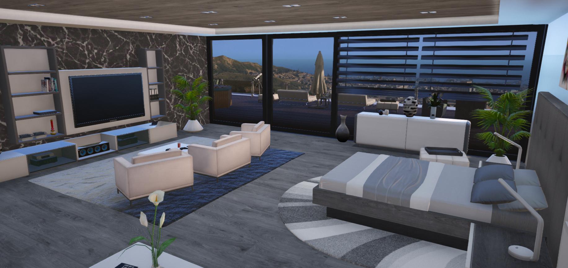 Vinewood Mansion | MLO / MAP | Fivem GTAV | Optimized | Drag and Drop Files | Best Quality |