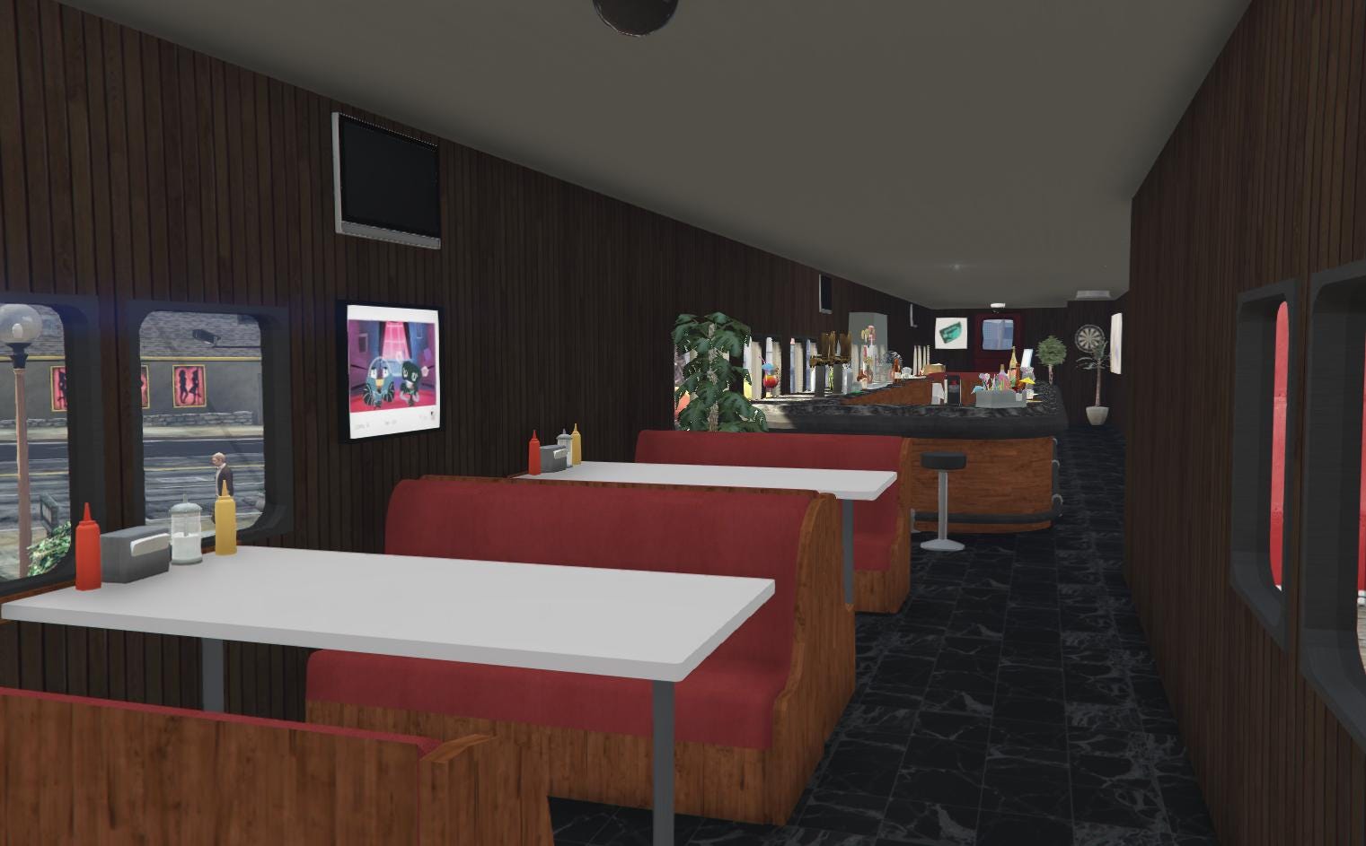 Train Restaurant | MLO / MAP | Fivem GTAV | Optimized | Drag and Drop Files | Best Quality |
