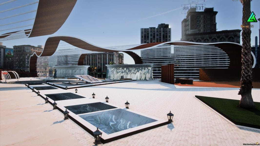 Future Legion Square | MLO / MAP | Fivem GTAV | Optimized | Drag and Drop Files | Best Quality |