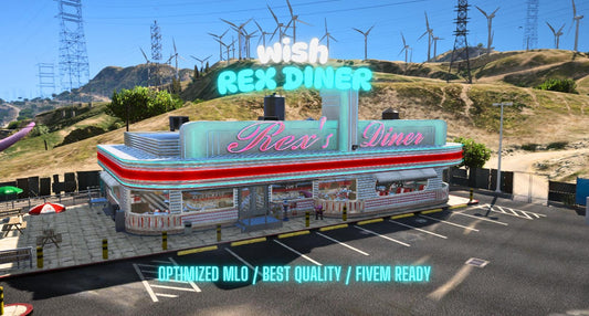 Rex Dinner | Fivem GTAV | Optimized | Drag and Drop Files | Best Quality |