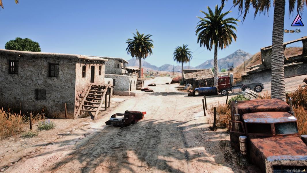 Desert Civilization | MLO / MAP | Fivem GTAV | Optimized | Drag and Drop Files | Best Quality |