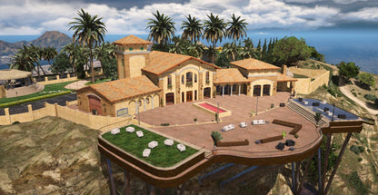 Cali Estate Villa | MLO / MAP | Fivem GTAV | Optimized | Drag and Drop Files | Best Quality |