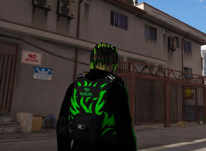 Families | CLOTHING PACK | FiveM GTAV | Bloods Gang Full Outfit | Optimized | Drag & Drop | Best Quality |