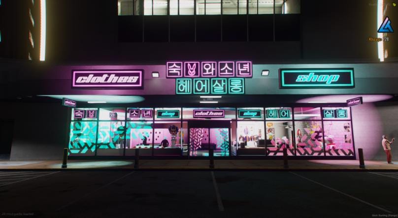 Seoul Clothing Store | MLO / MAP | Fivem GTAV | Optimized | Drag and Drop Files | Best Quality |