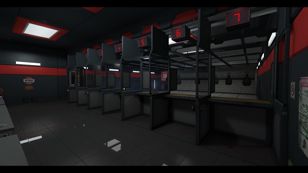 Ammu-Nation Guns | MLO / MAP | Fivem GTAV | Optimized | Drag and Drop Files | Best Quality |