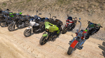 Biker Vehicle Pack  | Fivem GTAV | Optimized | Drag and Drop Files | Best Quality |