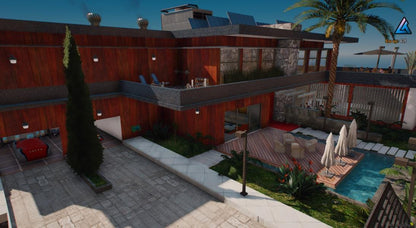 Modern House Mafia | MLO / MAP | Fivem GTAV | Optimized | Drag and Drop Files | Best Quality |