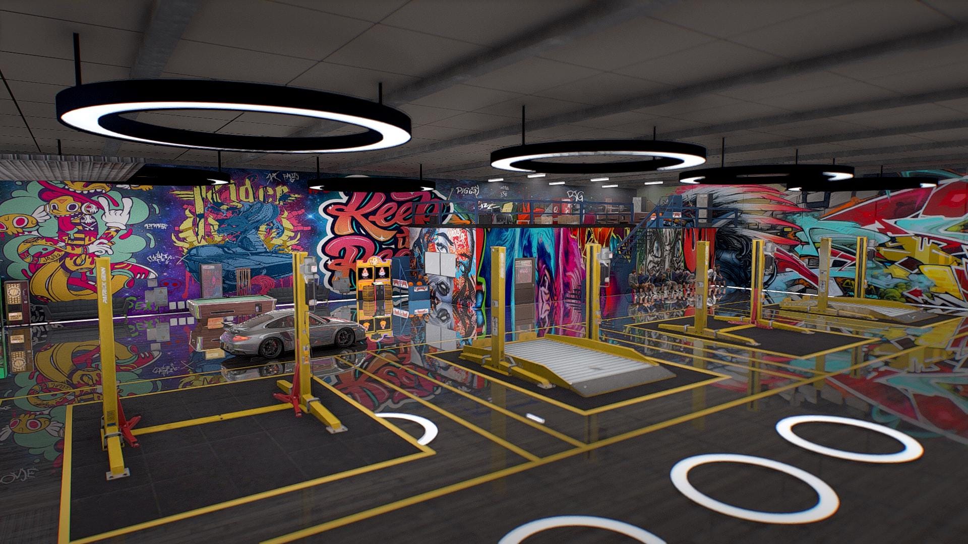 Graffiti Mechanic V2 | MLO / MAP | Fivem GTAV | Optimized | Drag and Drop Files | Best Quality |