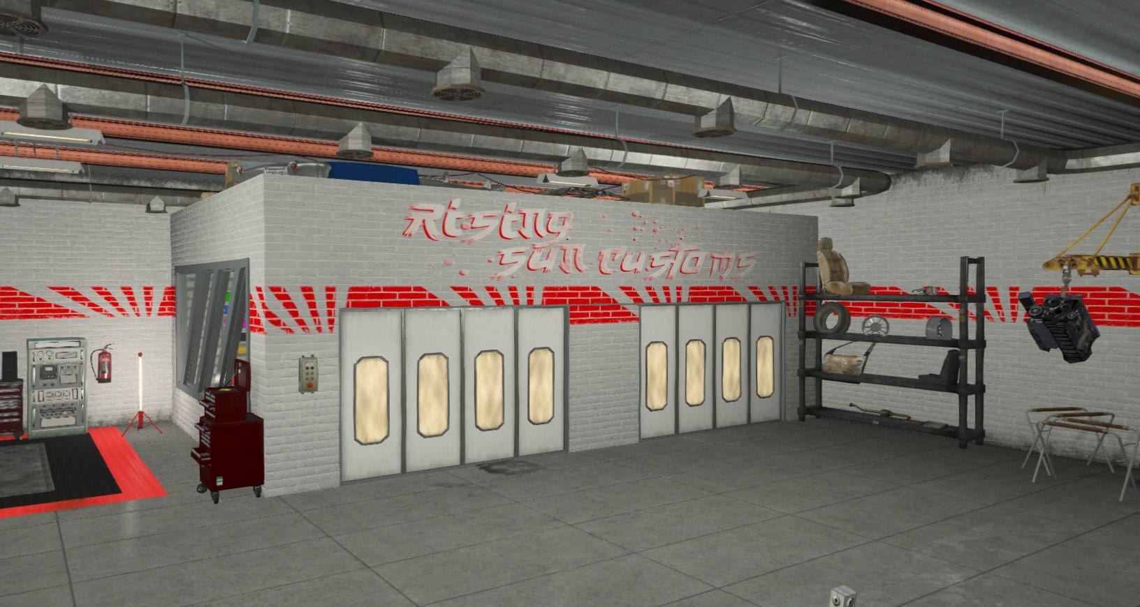 Rising Sun Mechanic | Fivem GTAV | Optimized | Drag and Drop Files | Best Quality |