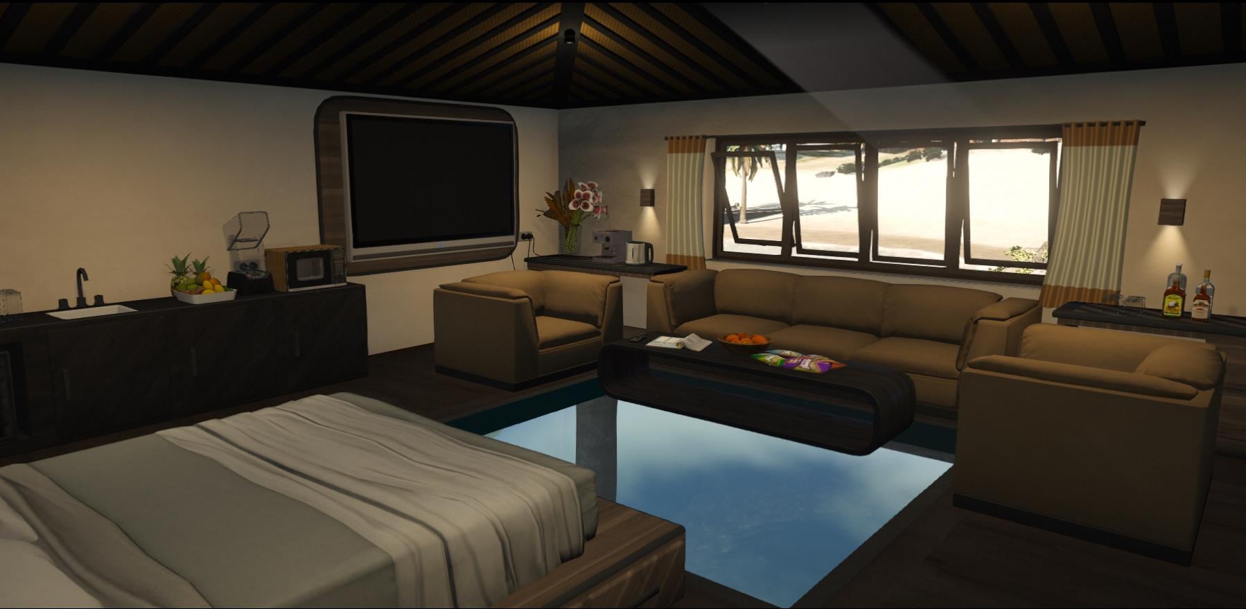 Bungalow Village | Fivem GTAV | Optimized | Drag and Drop Files | Best Quality |