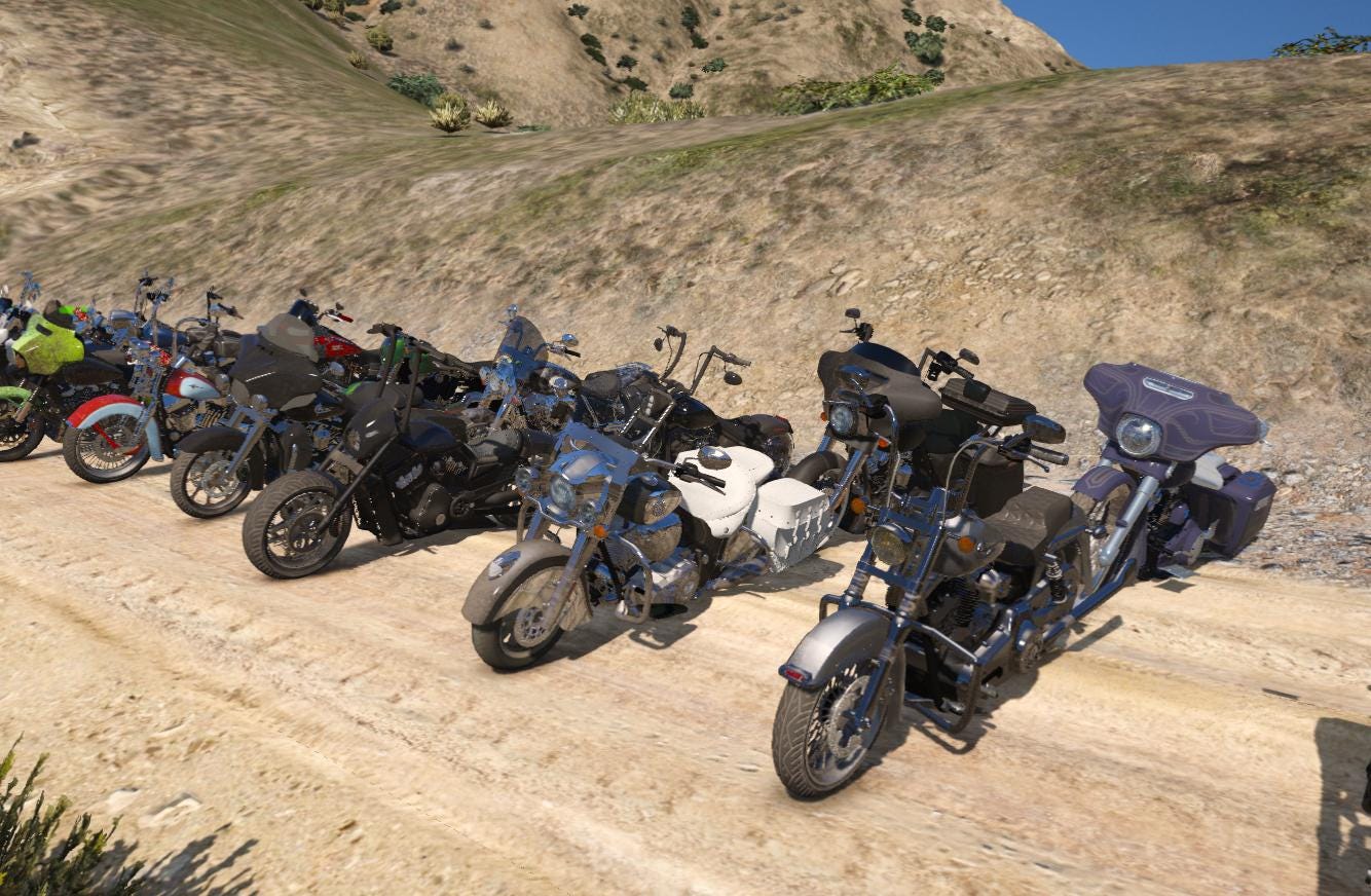 Biker Vehicle Pack  | Fivem GTAV | Optimized | Drag and Drop Files | Best Quality |