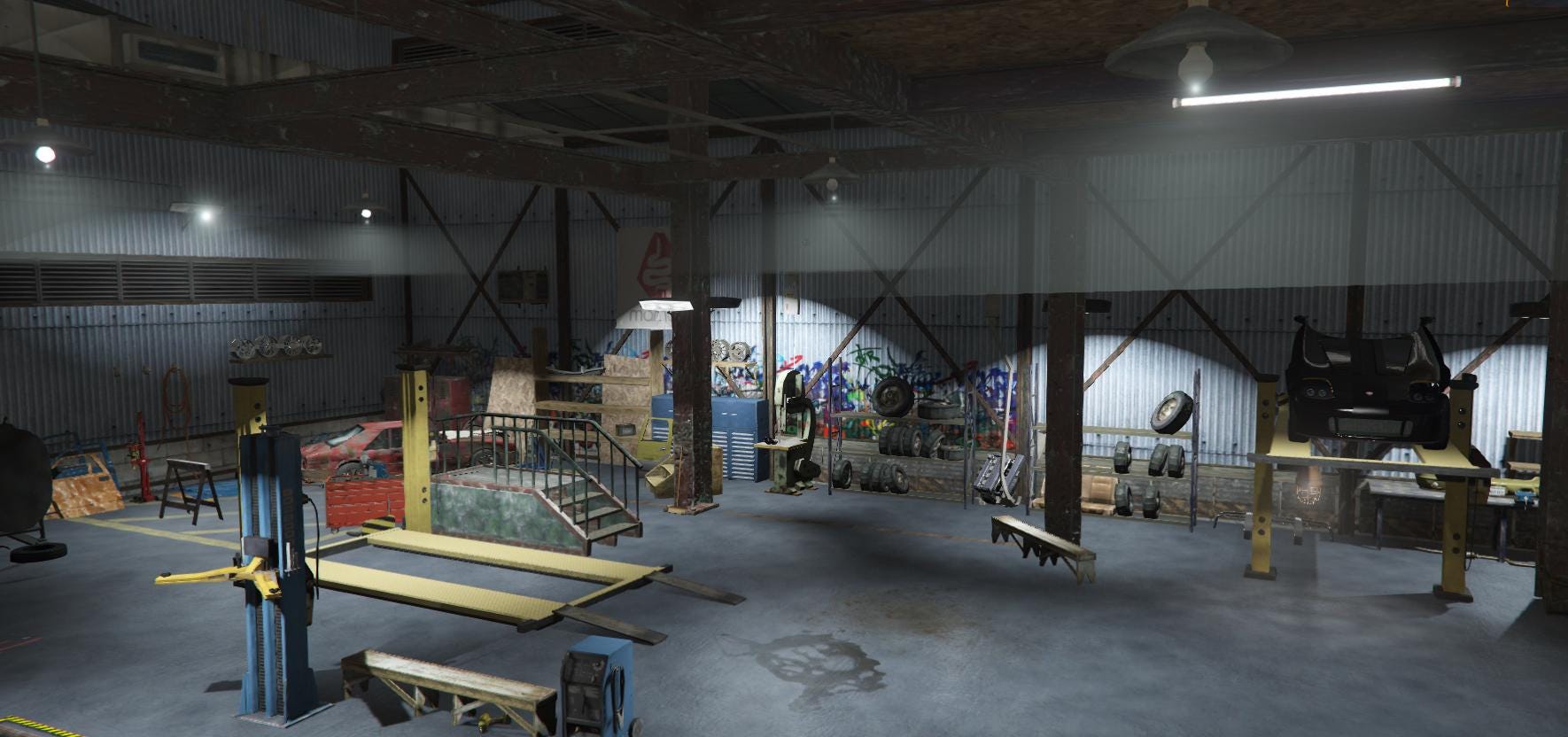Hideout Mechanic | MLO / MAP | Fivem GTAV | Optimized | Drag and Drop Files | Best Quality |