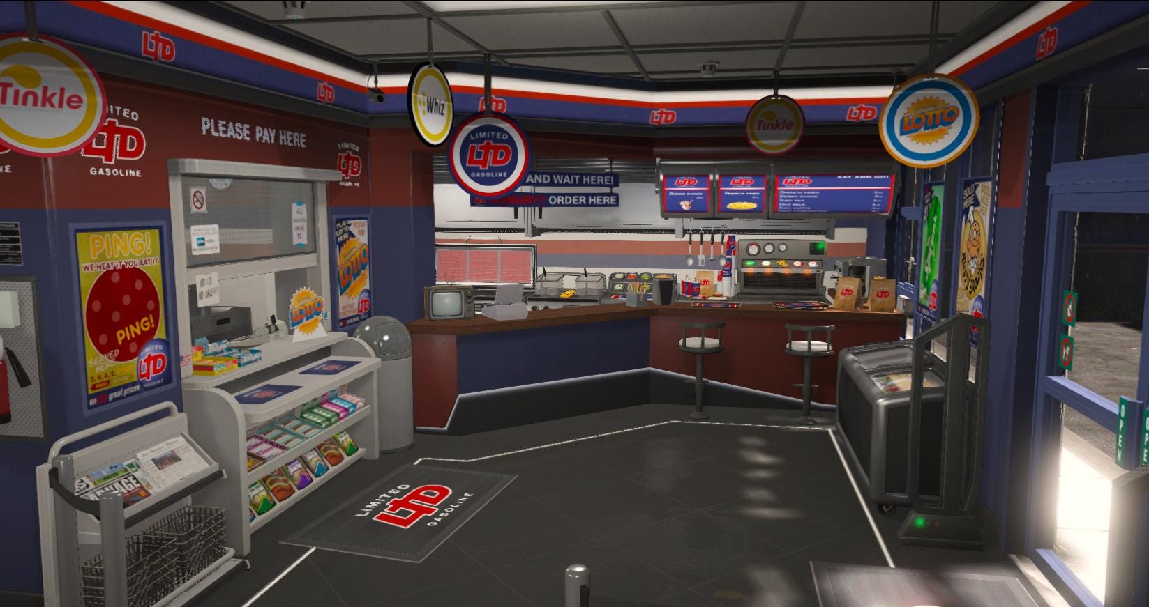 LDT Gasoline Stations | Fivem GTAV | Optimized | Drag and Drop Files | Best Quality |