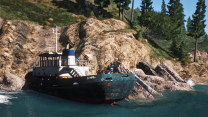 HideOut Boat | MLO / MAP | Fivem GTAV | Optimized | Drag and Drop Files | Best Quality |