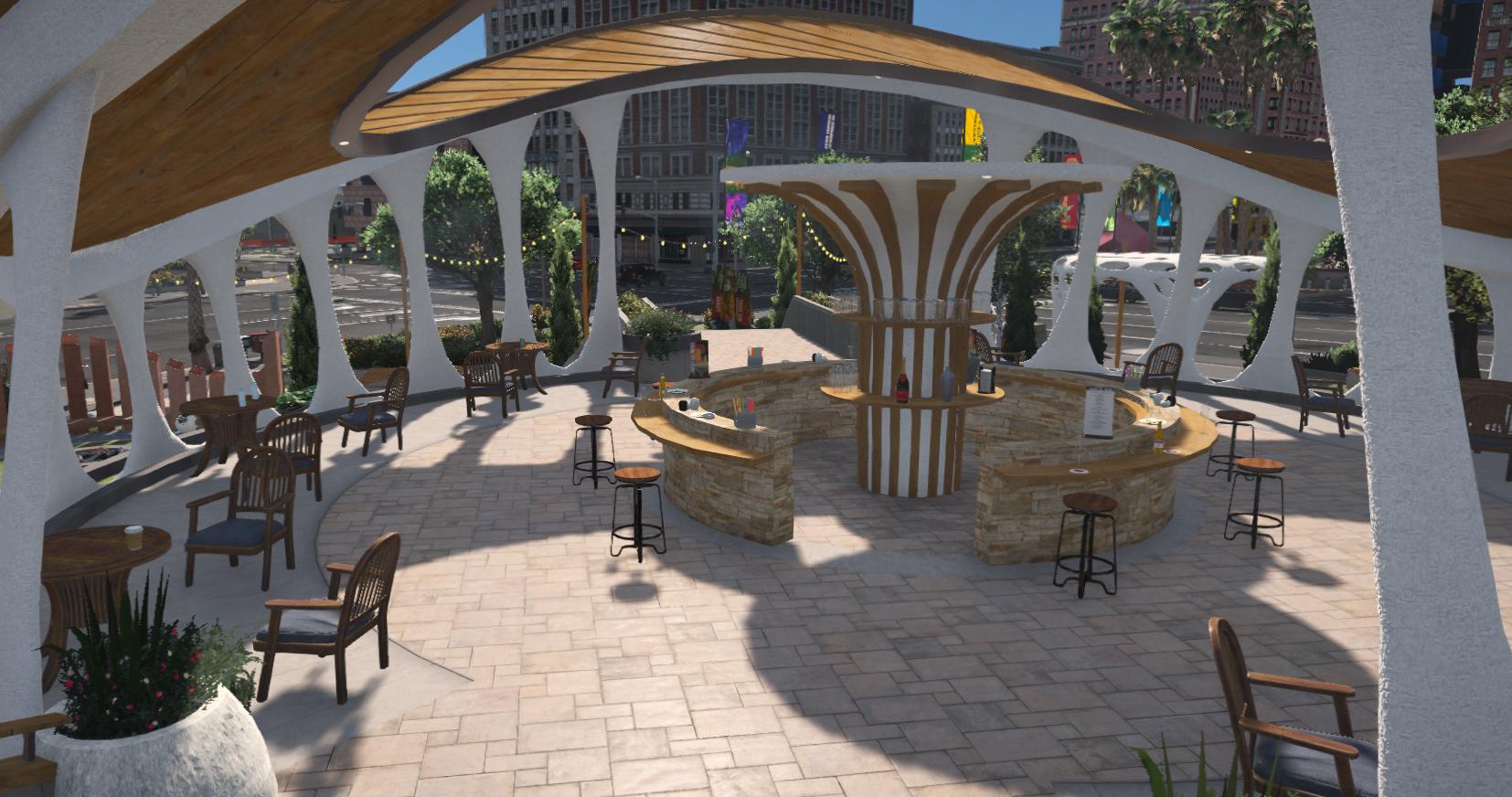Mission Row Park | Fivem GTAV | Optimized | Drag and Drop Files | Best Quality |
