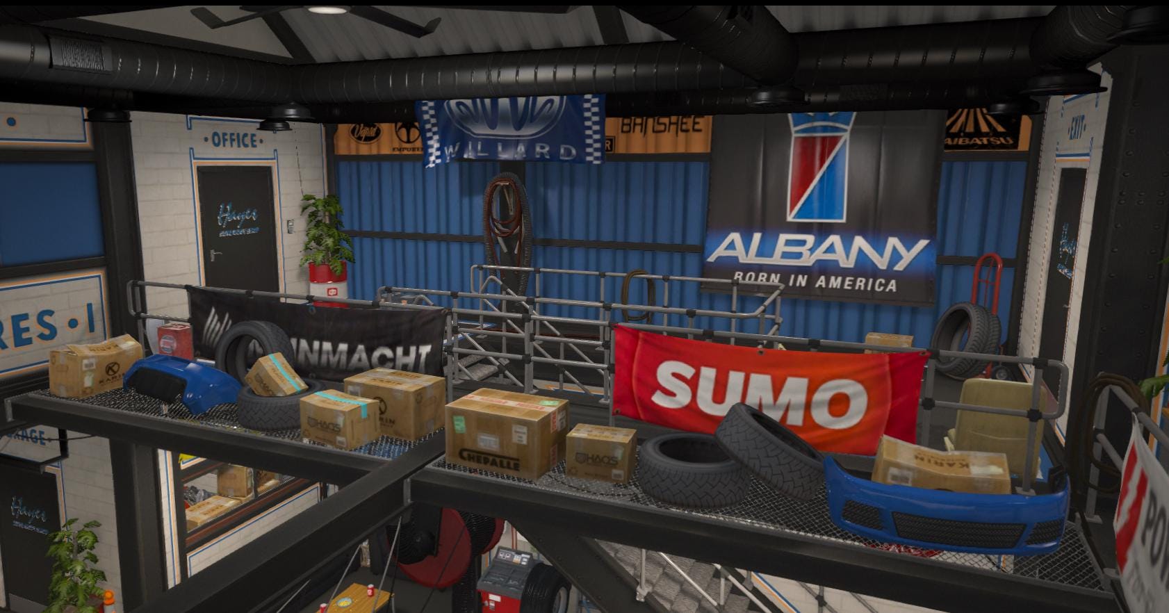 Hayes Auto Mechanic | MLO / MAP | Fivem GTAV | Optimized | Drag and Drop Files | Best Quality |