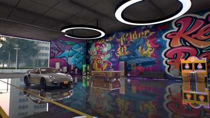 Graffiti Mechanic V2 | MLO / MAP | Fivem GTAV | Optimized | Drag and Drop Files | Best Quality |