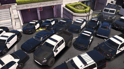 Police Unbranded Car Pack | Fivem GTAV | Optimized | Drag and Drop Files | Best Quality |