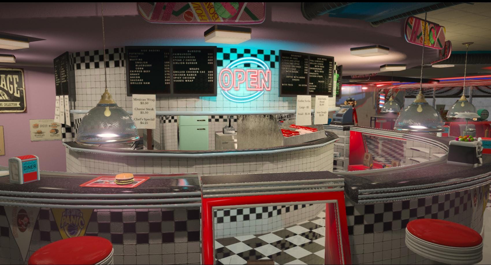 Auto-BurgerShot | MLO / MAP | Fivem GTAV | Optimized | Drag and Drop Files | Best Quality |