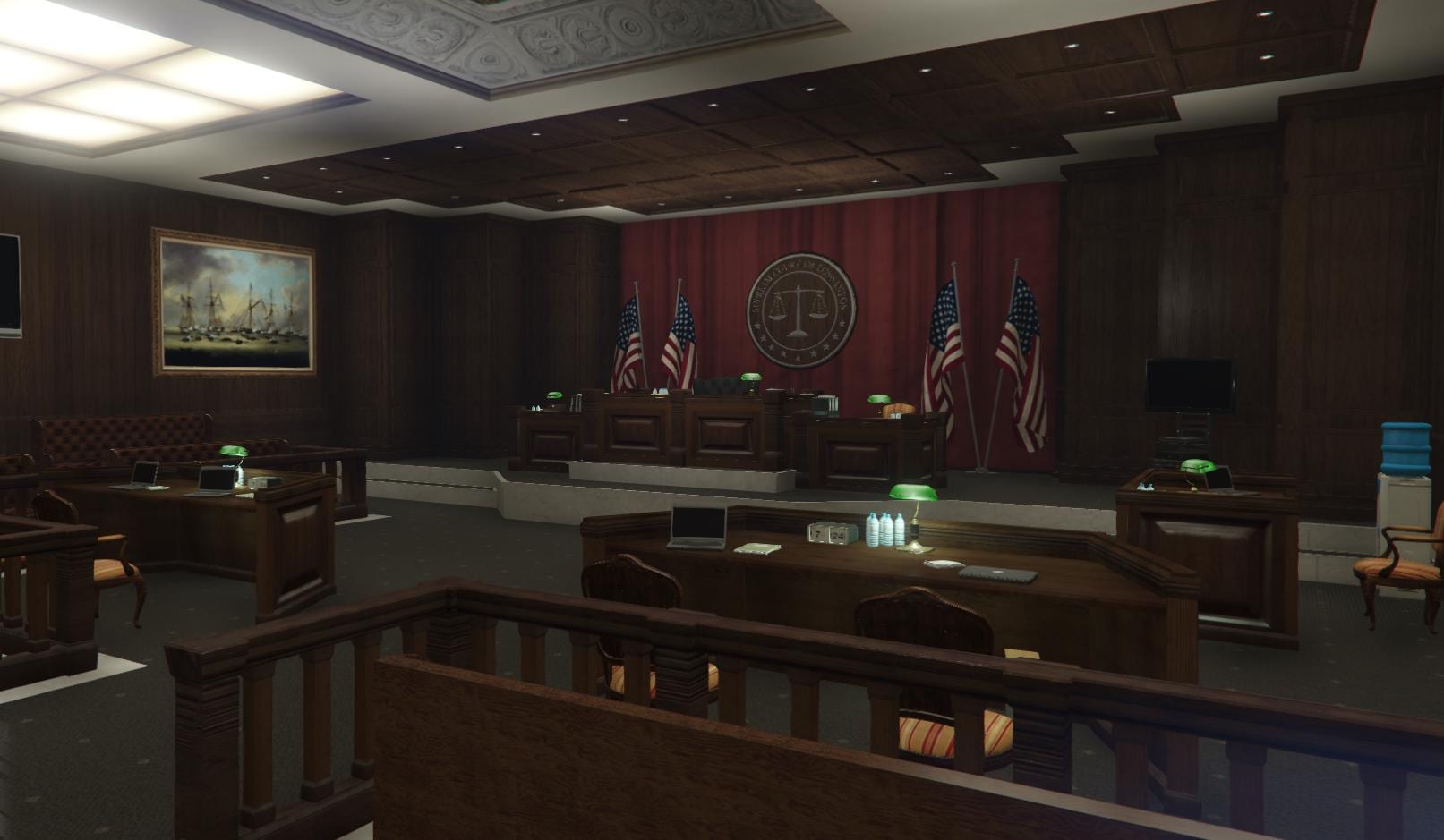 Court House | MLO / MAP | Fivem GTAV | Optimized | Drag and Drop Files | Best Quality |