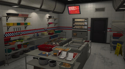 Burgershot 2025 | MLO / MAP | Fivem GTAV | Optimized | Drag and Drop Files | Best Quality |