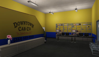 Taxi Department | MLO / MAP | Fivem GTAV | Optimized | Drag and Drop Files | Best Quality |