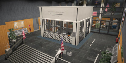 Mission Row Lspd Station | MLO / MAP | Fivem GTAV | Optimized | Drag and Drop Files | Best Quality |