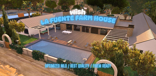 La Fuente Farm House | Fivem GTAV | Optimized | Drag and Drop Files | Best Quality |