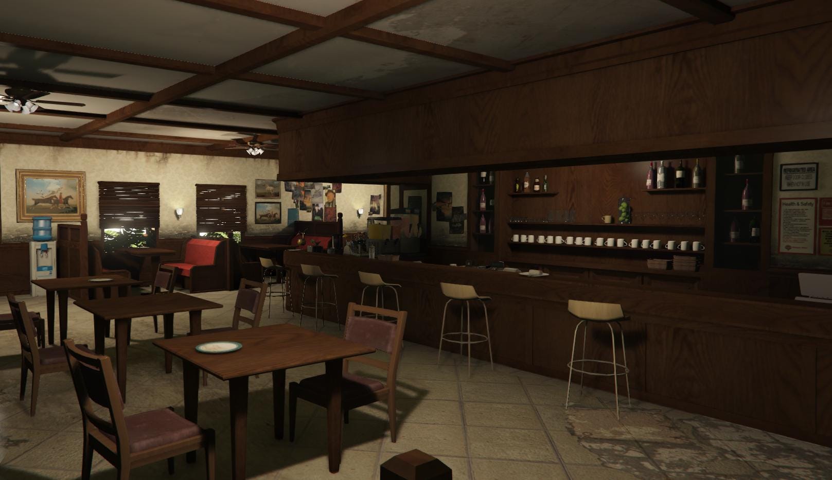 Mafia Restaurant | MLO / MAP | Fivem GTAV | Optimized | Drag and Drop Files | Best Quality |