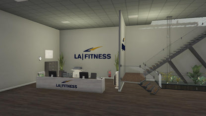 L.A Fitness Gym | MLO / MAP | Fivem GTAV | Optimized | Drag and Drop Files | Best Quality |