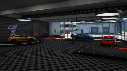 Car Dealer Concessionaire | MLO / MAP | Fivem GTAV | Optimized | Drag and Drop Files | Best Quality |