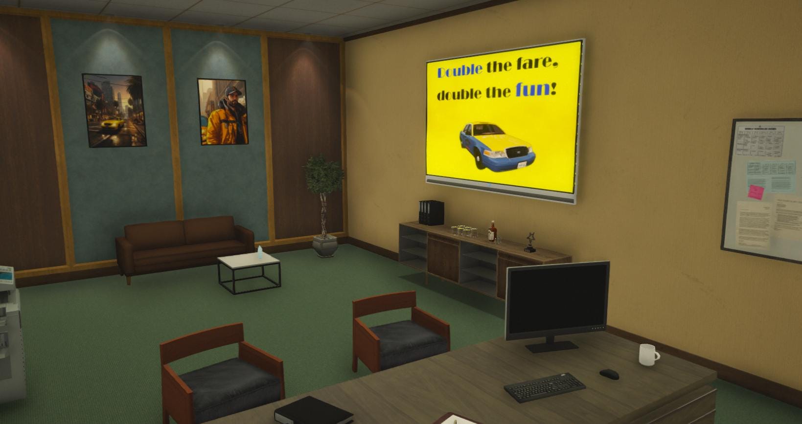 Del Perro Taxi Department | MLO / MAP | Fivem GTAV | Optimized | Drag and Drop Files | Best Quality |