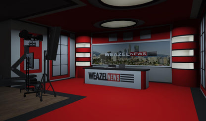Weazel News | MLO / MAP | Fivem GTAV | Optimized | Drag and Drop Files | Best Quality |