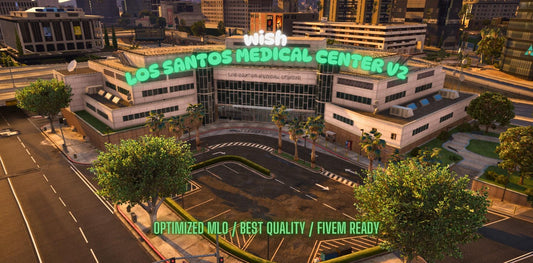 Los Santos Medical Center V2 | Fivem GTAV | Optimized | Drag and Drop Files | Best Quality |