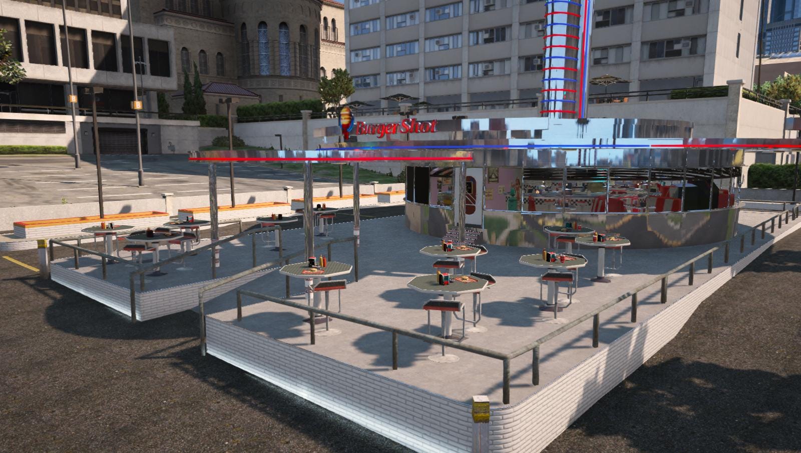 Auto-BurgerShot | MLO / MAP | Fivem GTAV | Optimized | Drag and Drop Files | Best Quality |