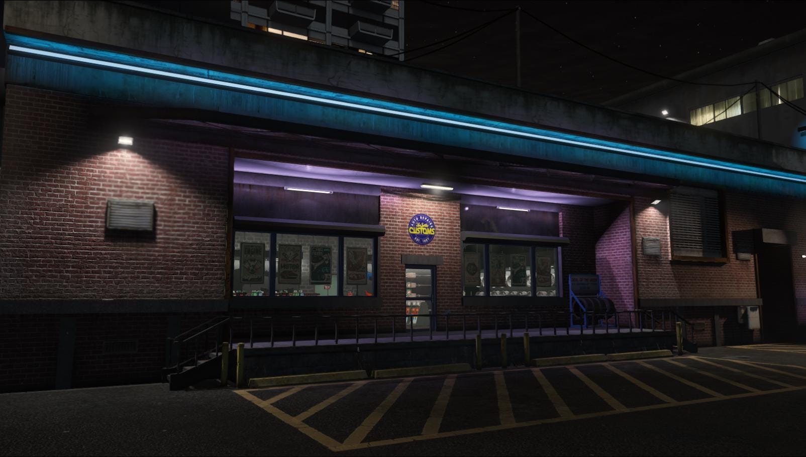 New Los Santos Customs | MLO / MAP | Fivem GTAV | Optimized | Drag and Drop Files | Best Quality |