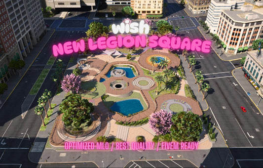 New Legion Square | Fivem GTAV | Optimized | Drag and Drop Files | Best Quality |