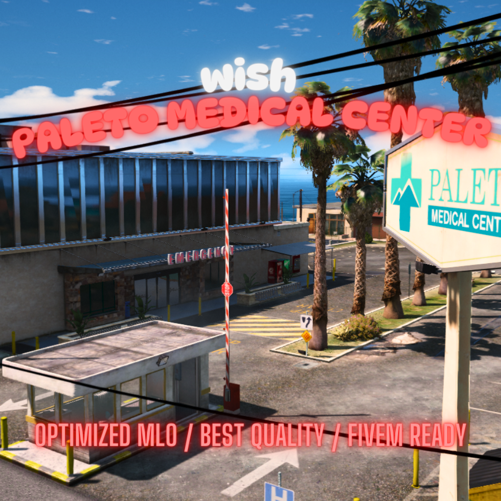 Paleto Medical Center | MLO / MAP | Fivem GTAV | Optimized | Drag and Drop Files | Best Quality |