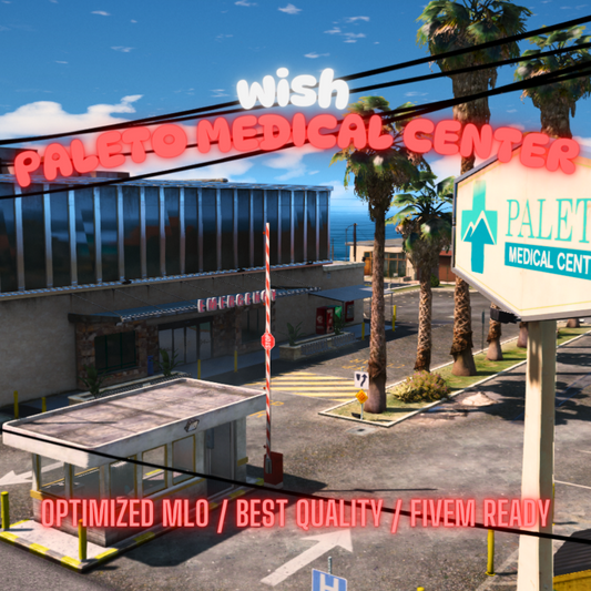 Paleto Medical Center | MLO / MAP | Fivem GTAV | Optimized | Drag and Drop Files | Best Quality |