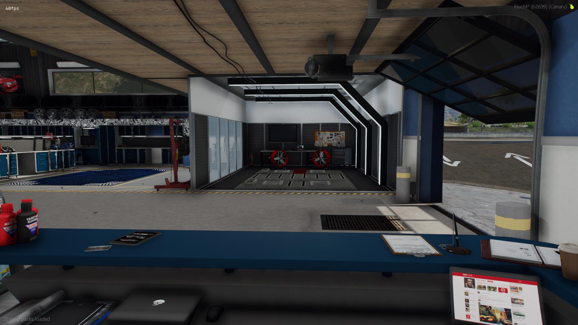 AutoExotic Mechanic | MLO / MAP | Fivem GTAV | Optimized | Drag and Drop Files | Best Quality |
