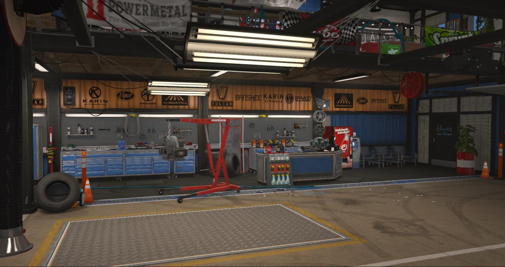 Hayes Auto Mechanic | MLO / MAP | Fivem GTAV | Optimized | Drag and Drop Files | Best Quality |