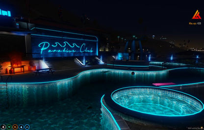 Paradise Club | MLO / MAP | Fivem GTAV | Optimized | Drag and Drop Files | Best Quality |