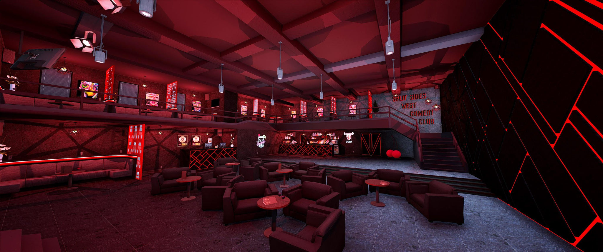 Split Sides Comedy Club | MLO / MAP | Fivem GTAV | Optimized | Drag and Drop Files | Best Quality |
