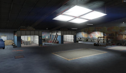Hideout Mechanic | MLO / MAP | Fivem GTAV | Optimized | Drag and Drop Files | Best Quality |