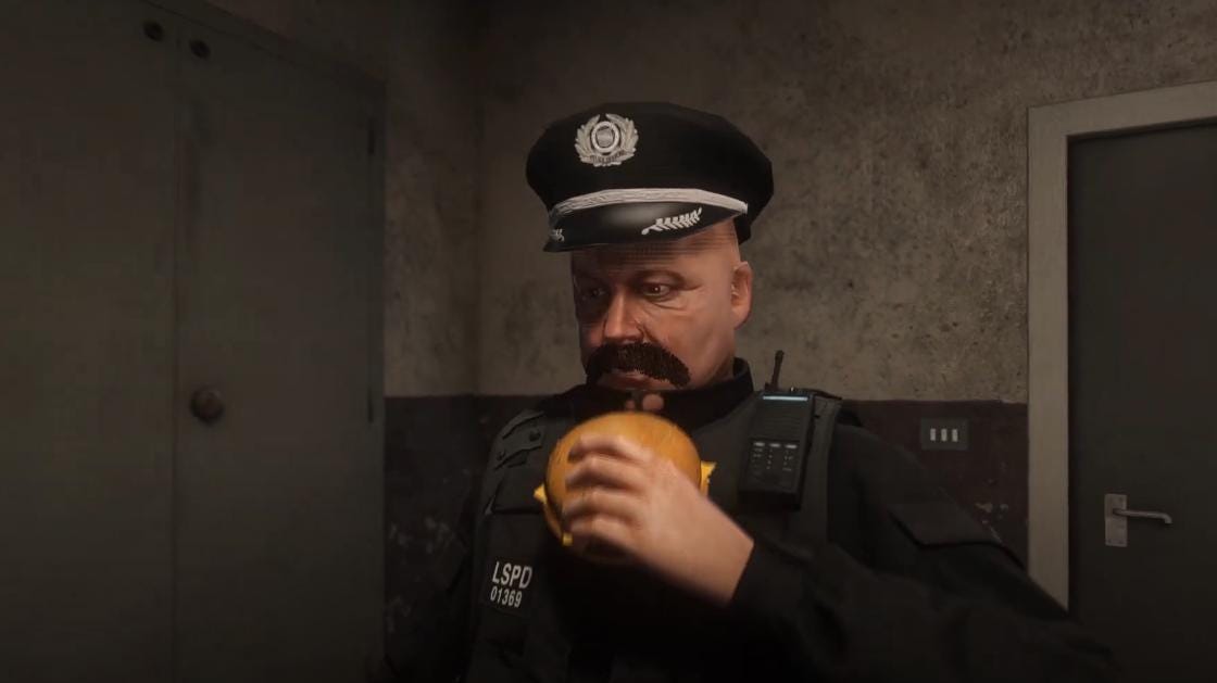 Billy "The Fat Cop" | PED | Fivem GTAV | Optimized | Drag and Drop Files | Best Quality |